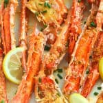 Baked Crab Legs