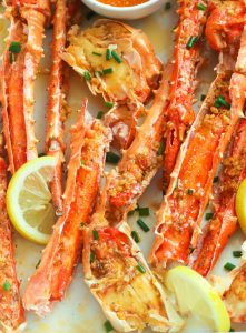 Baked Crab Legs