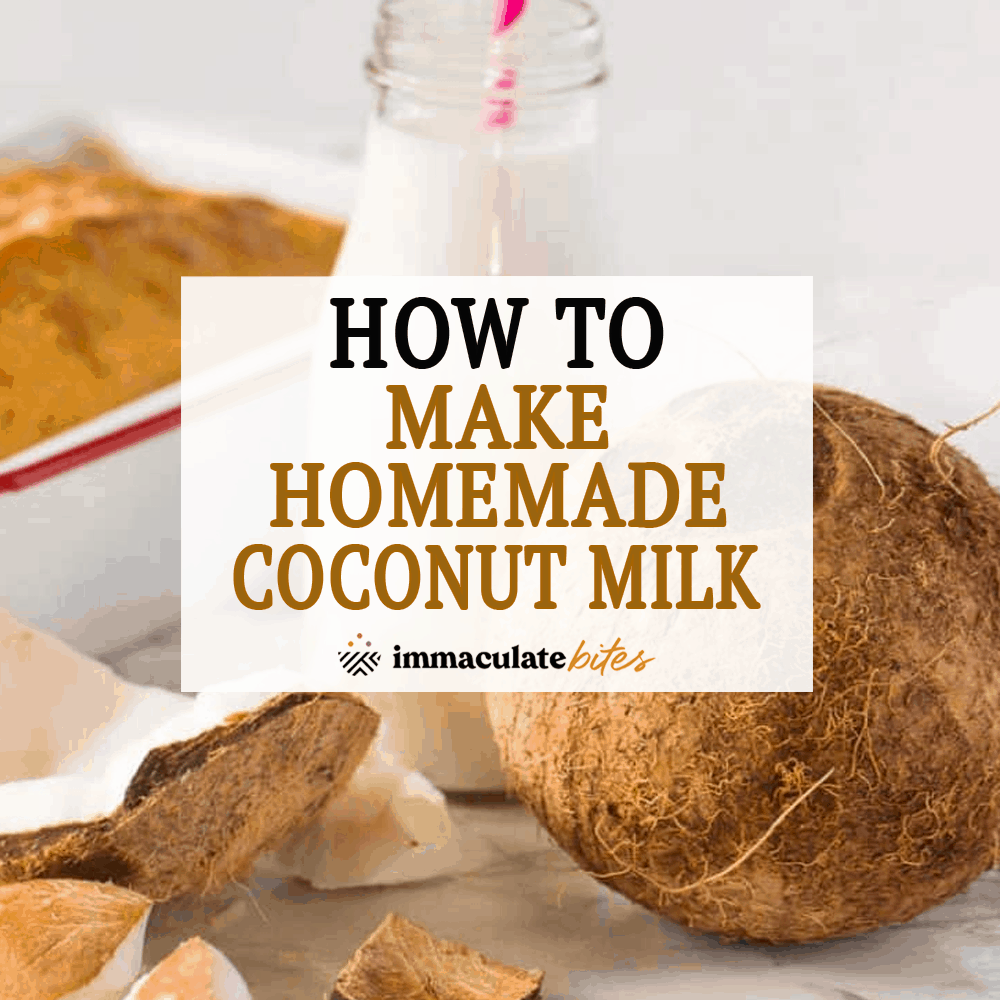 How to Make Homemade Coconut Milk