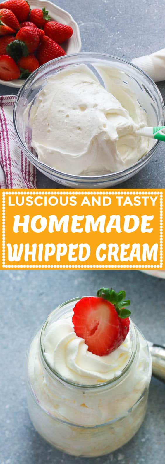 Homemade Whipped Cream