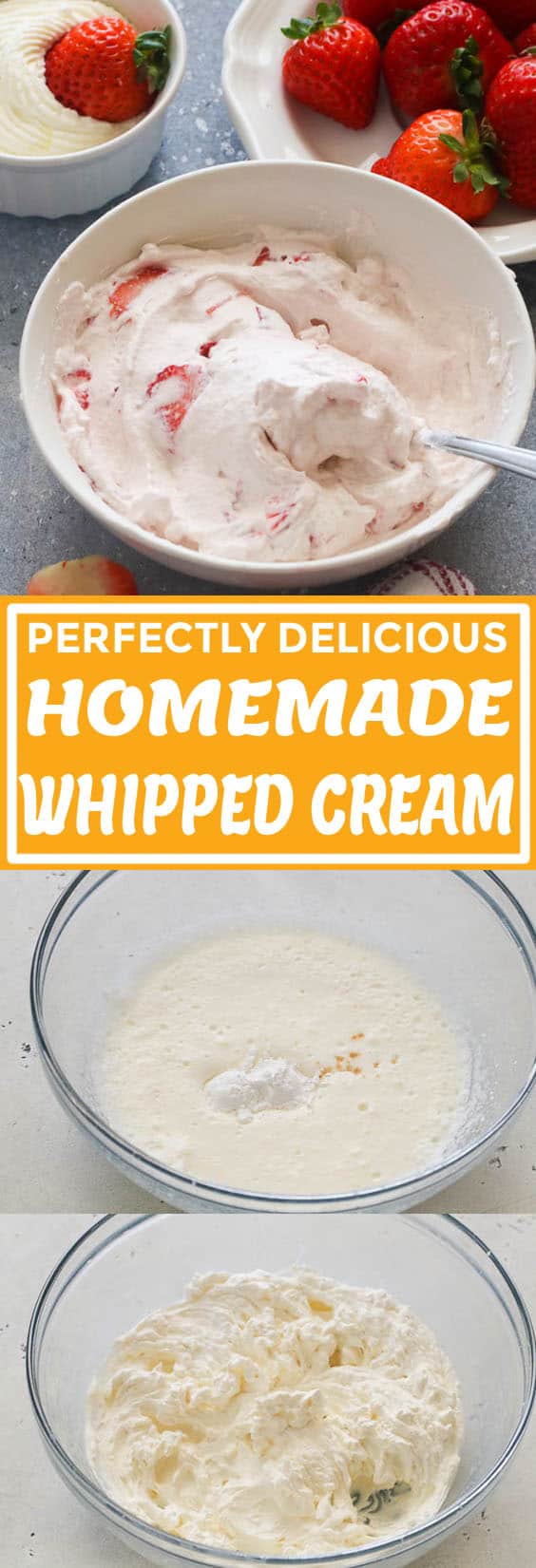 Homemade Whipped Cream