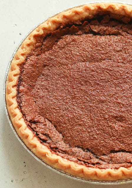 Chocolate Chess Pie