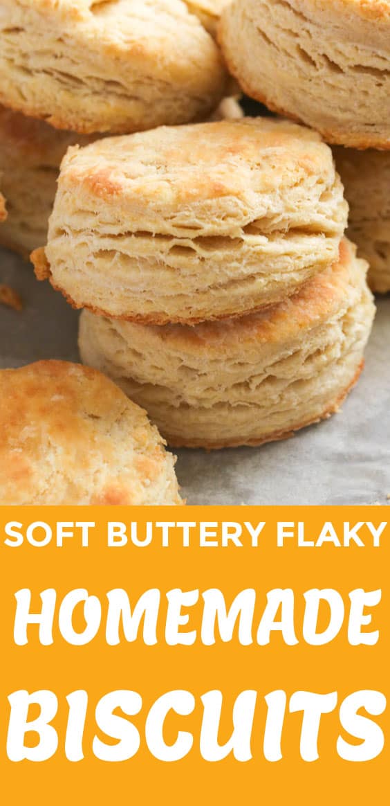 Flaky Homemade Biscuits