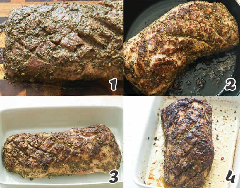 Herb Crusted Pork Loin Roast