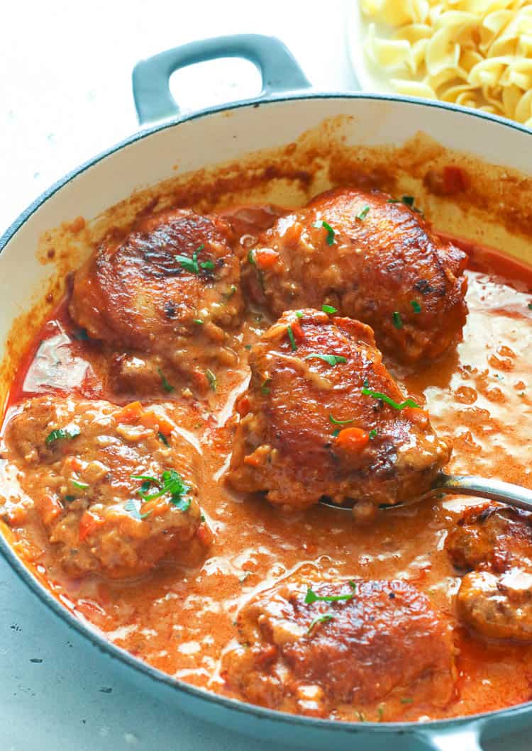 Chicken Paprikash