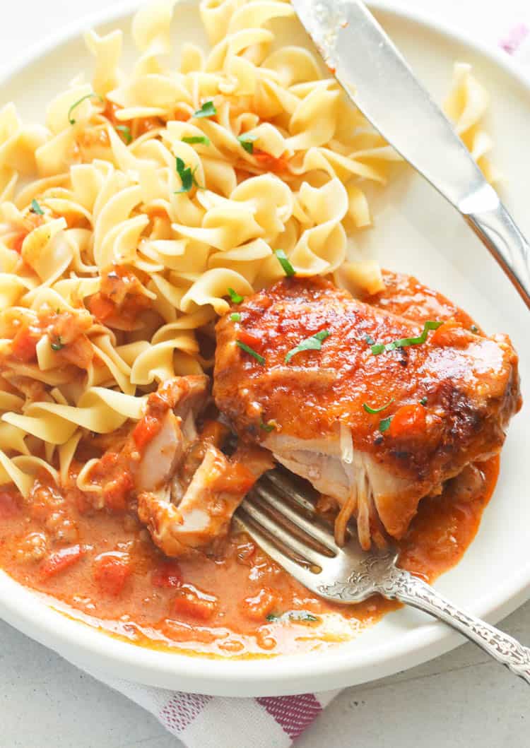 Chicken Paprikash