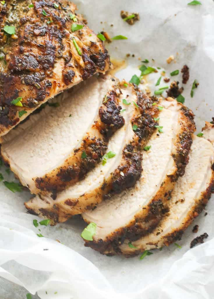 Herb rubbed hot sale pork tenderloin