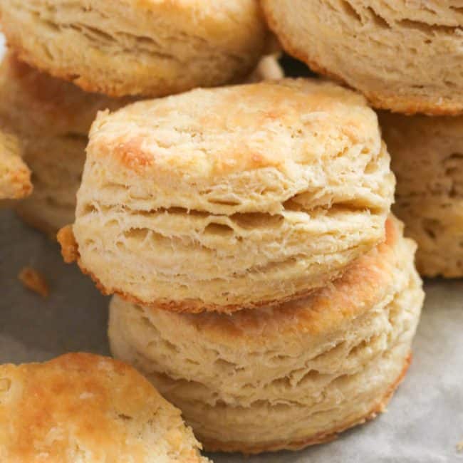 Flaky Homemade Biscuits