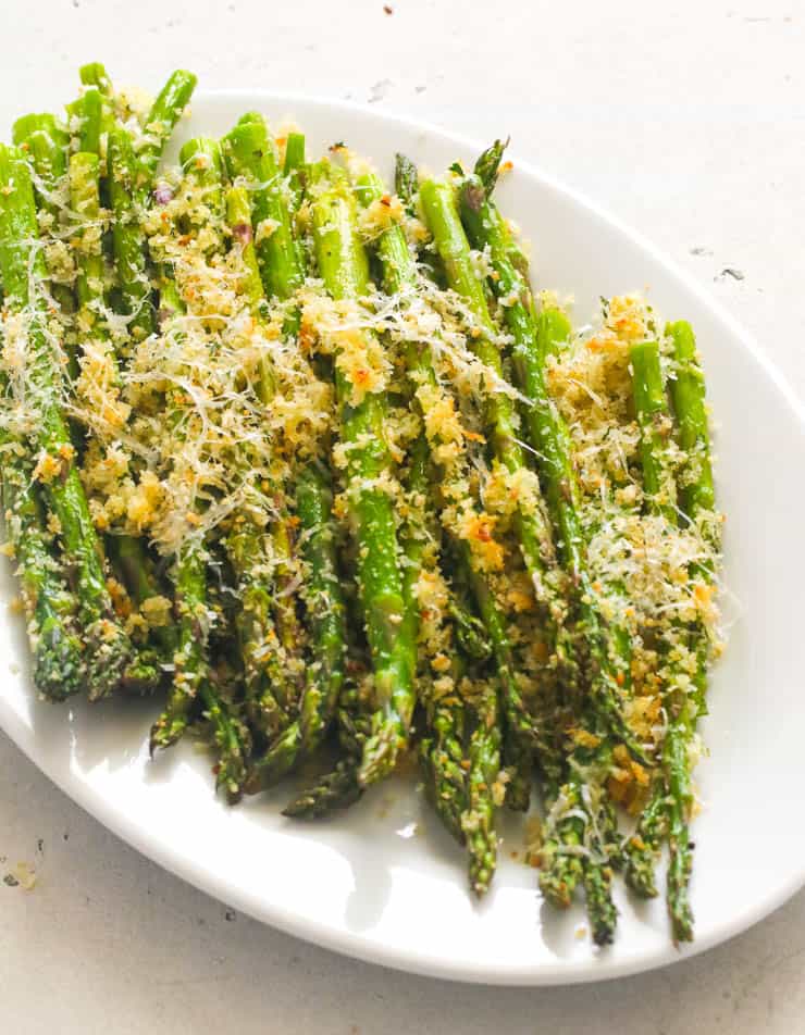 Parmesan Crusted Baked Asparagus