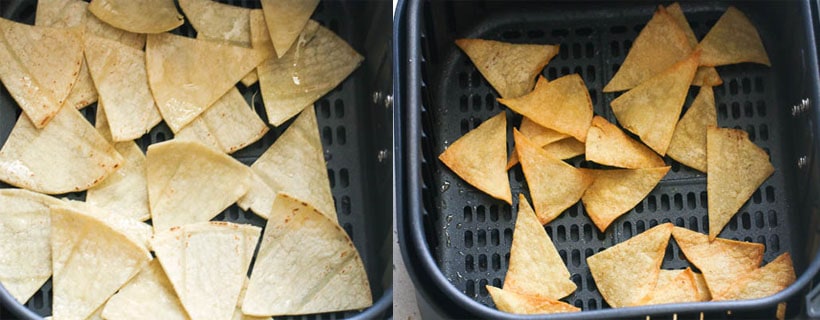 Air Fryer Tortilla Chips