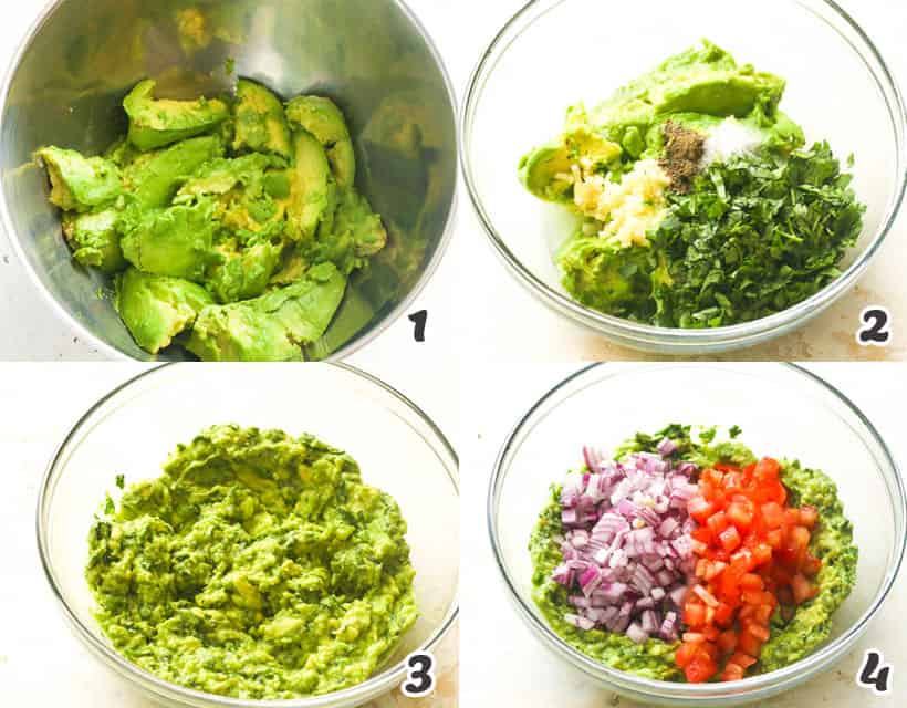 Easy Homemade Guacamole