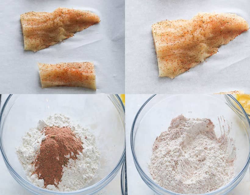 Fish and Flour Mixture