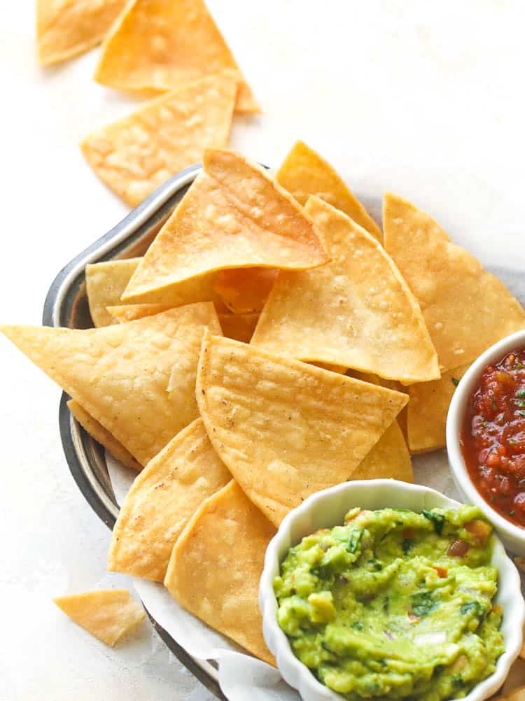 Homemade tortilla chips discount