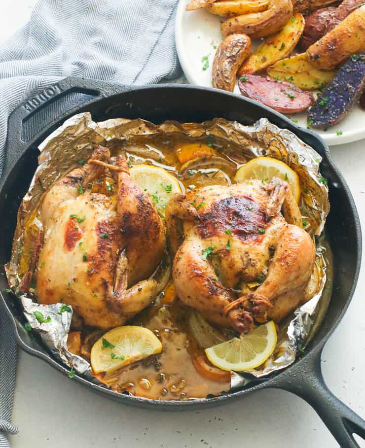 Roast Cornish Hens