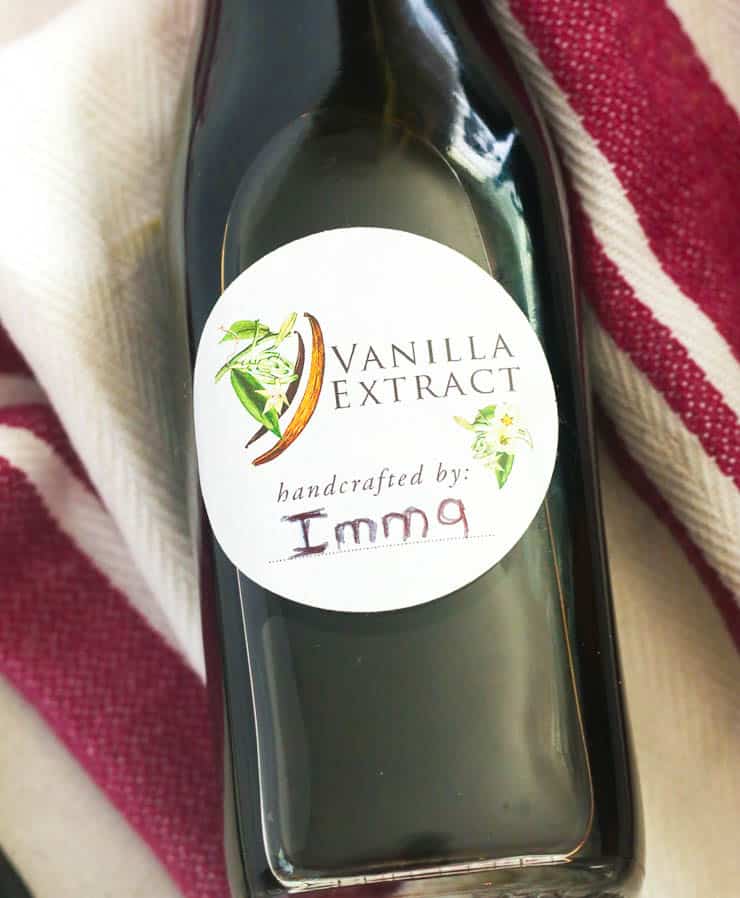 Homemade Vanilla Extract