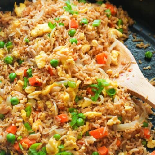 Egg Fried Rice - Immaculate Bites