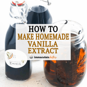 How to Make Homemade Vanilla Extract