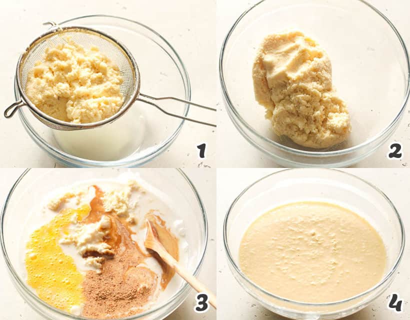 Cassava Cake Batter