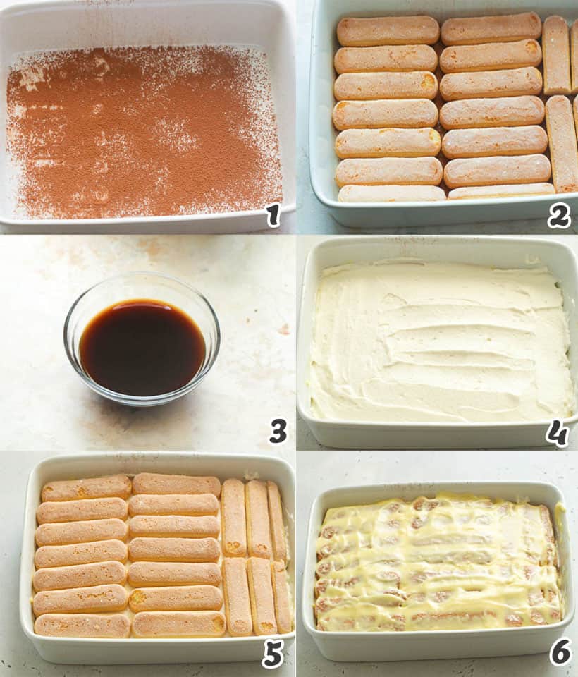 How to Assemble a Tiramisu