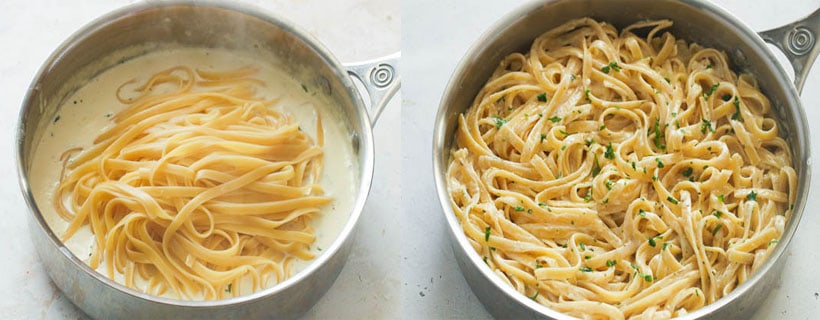 Fettuccine Alfredo