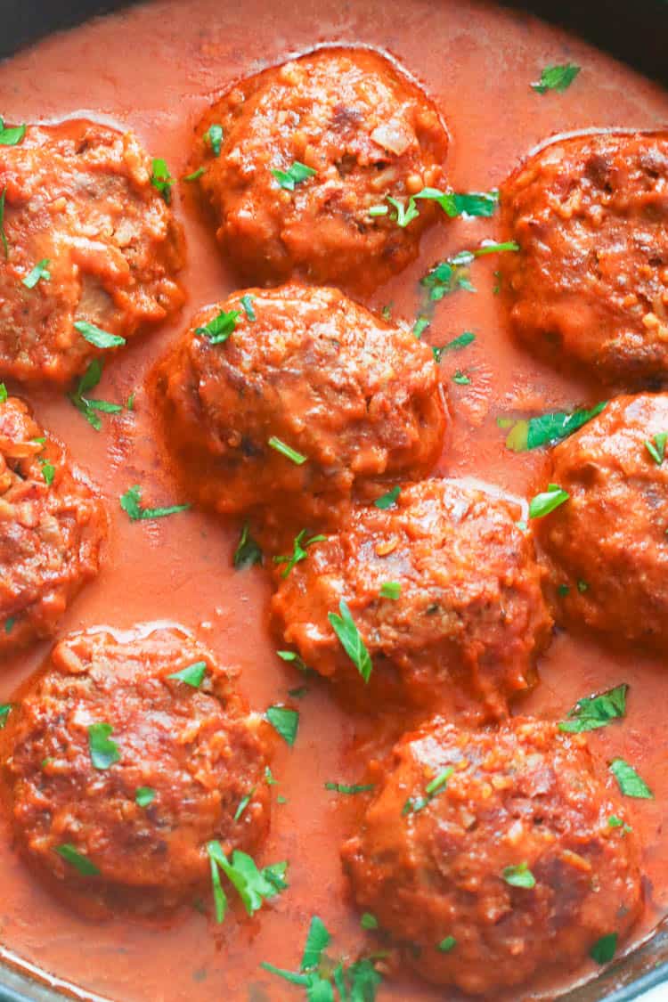 Porcupine Meatballs