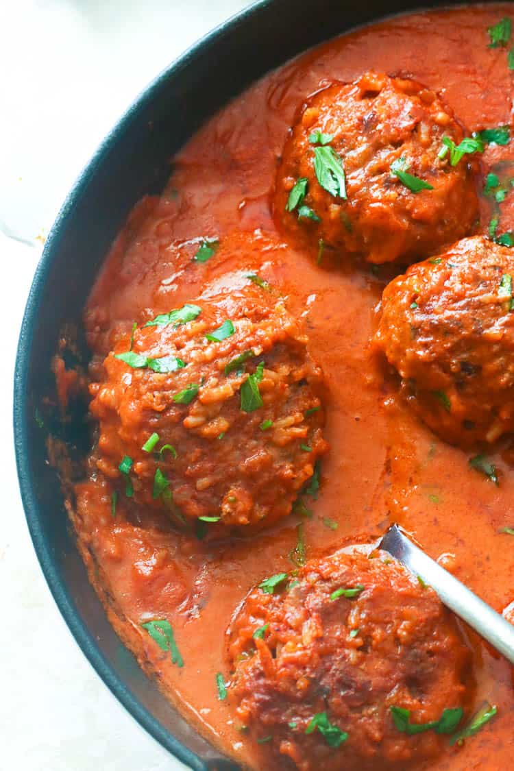 Porcupine Meatballs