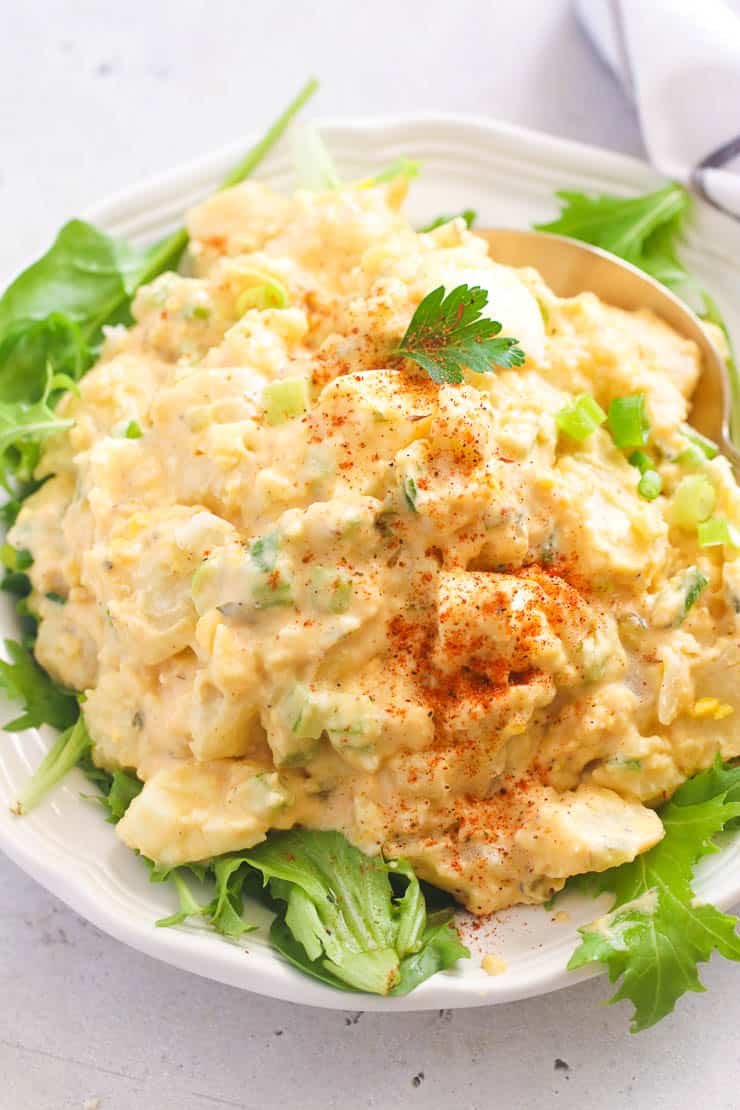 Southern Potato Salad freshly made for your next cookout