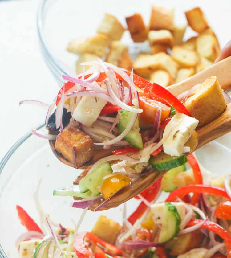 Panzanella Salad