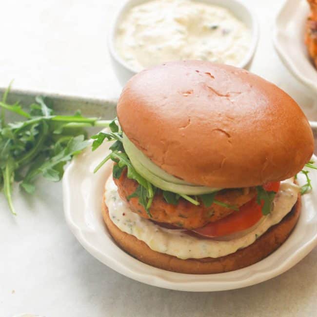 Salmon Burger