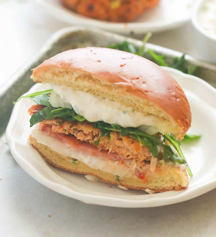 Salmon Burger