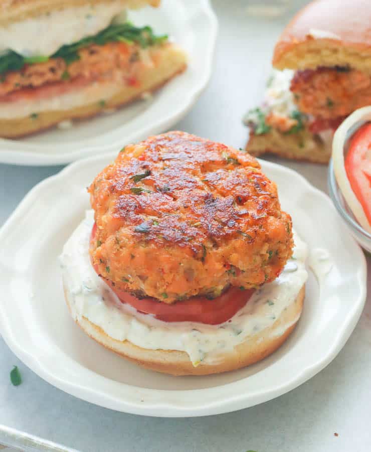 Salmon Burger