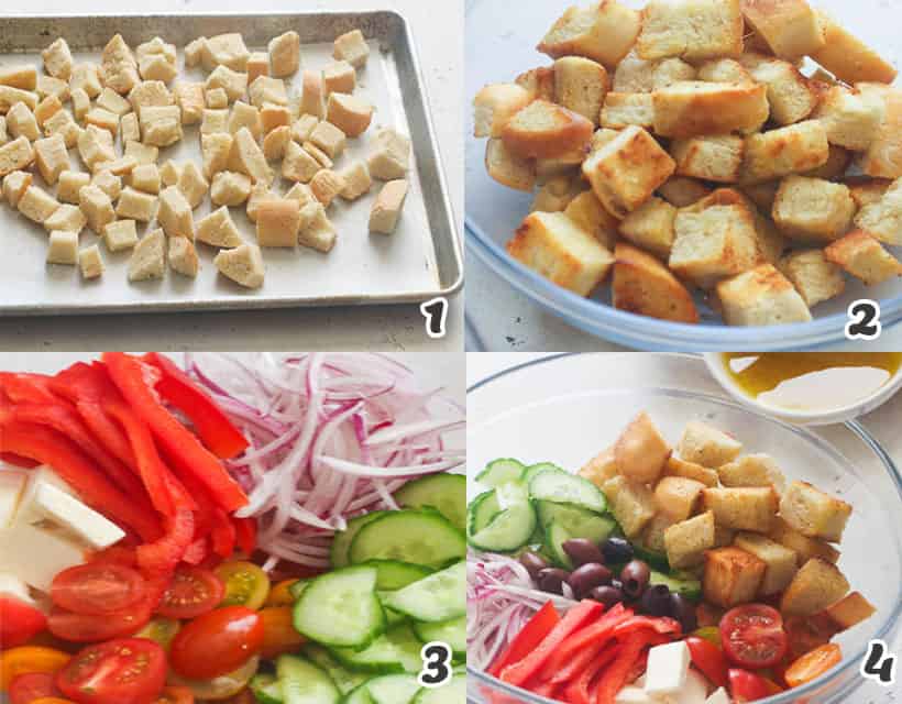 How To Make Panzanella Salad