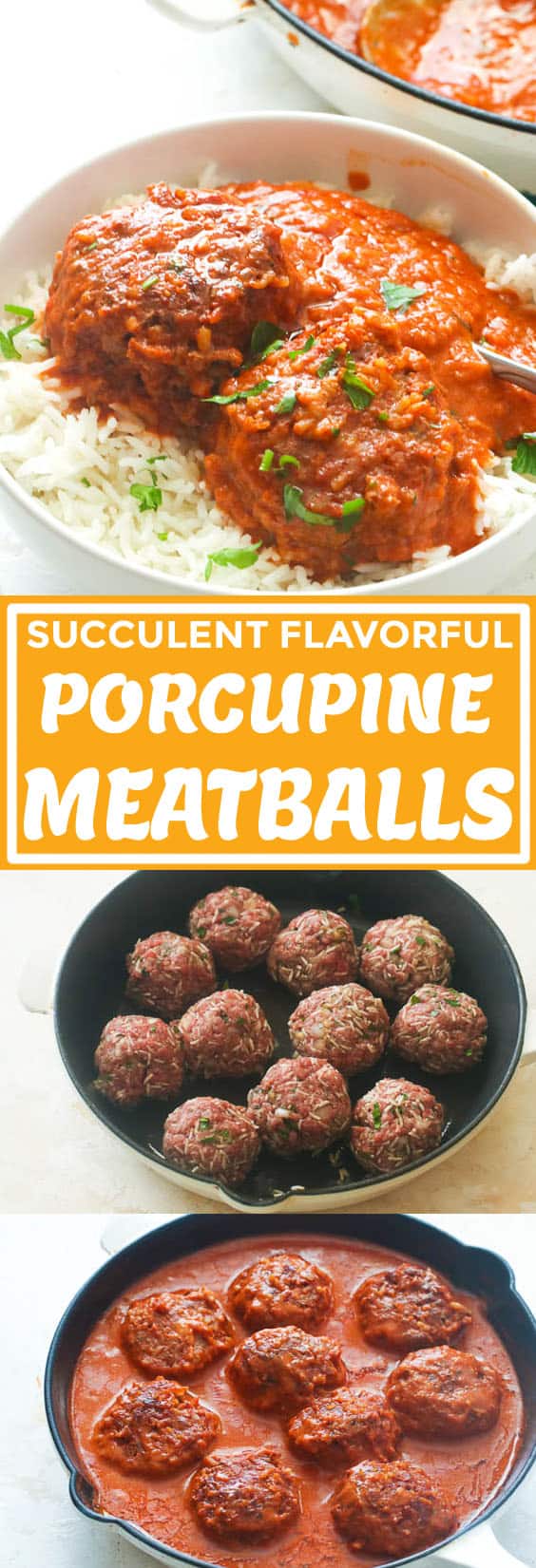 Porcupine Meatballs