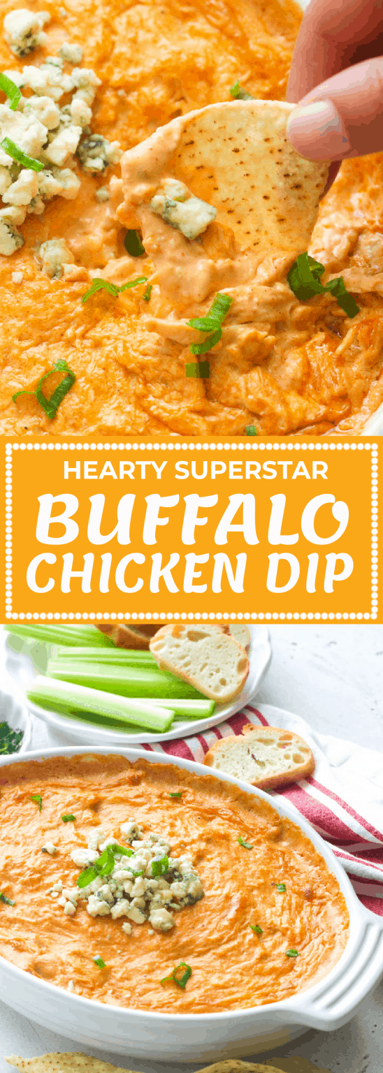 Buffalo Chicken Dip - Immaculate Bites