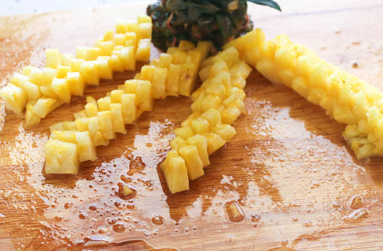 Diced Pineapples