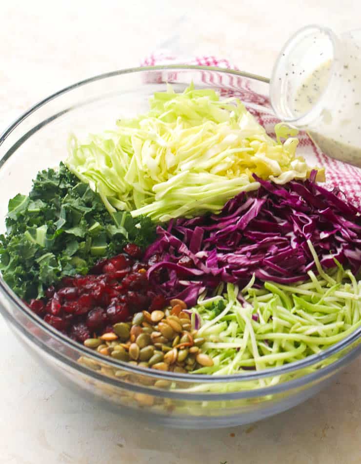 Kale Salad Ingredients