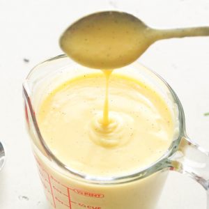 Creme Anglaise or Vanilla Sauce