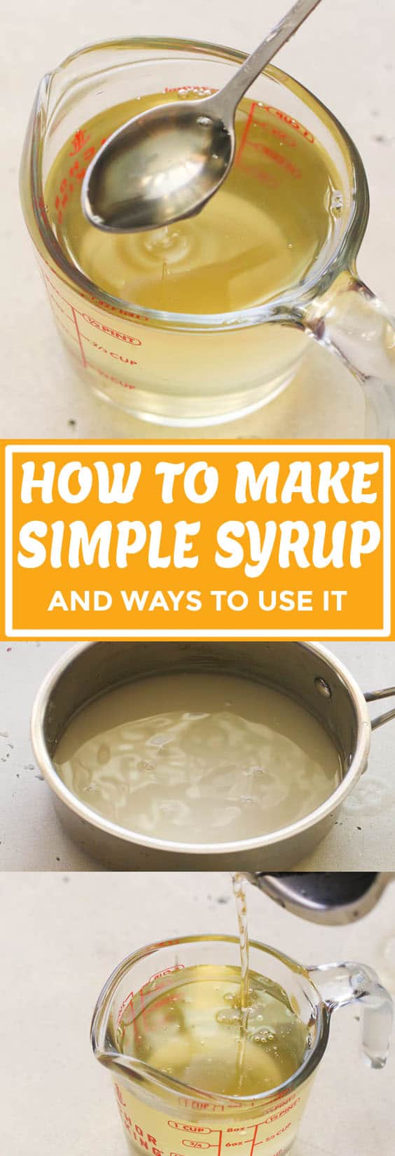 How to Make Simple Syrup