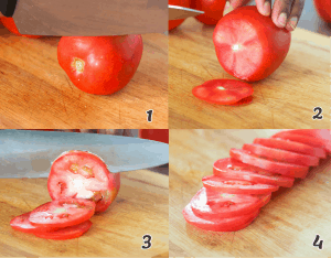 How to Cut Tomatoes easily - Immaculate Bites How Tos
