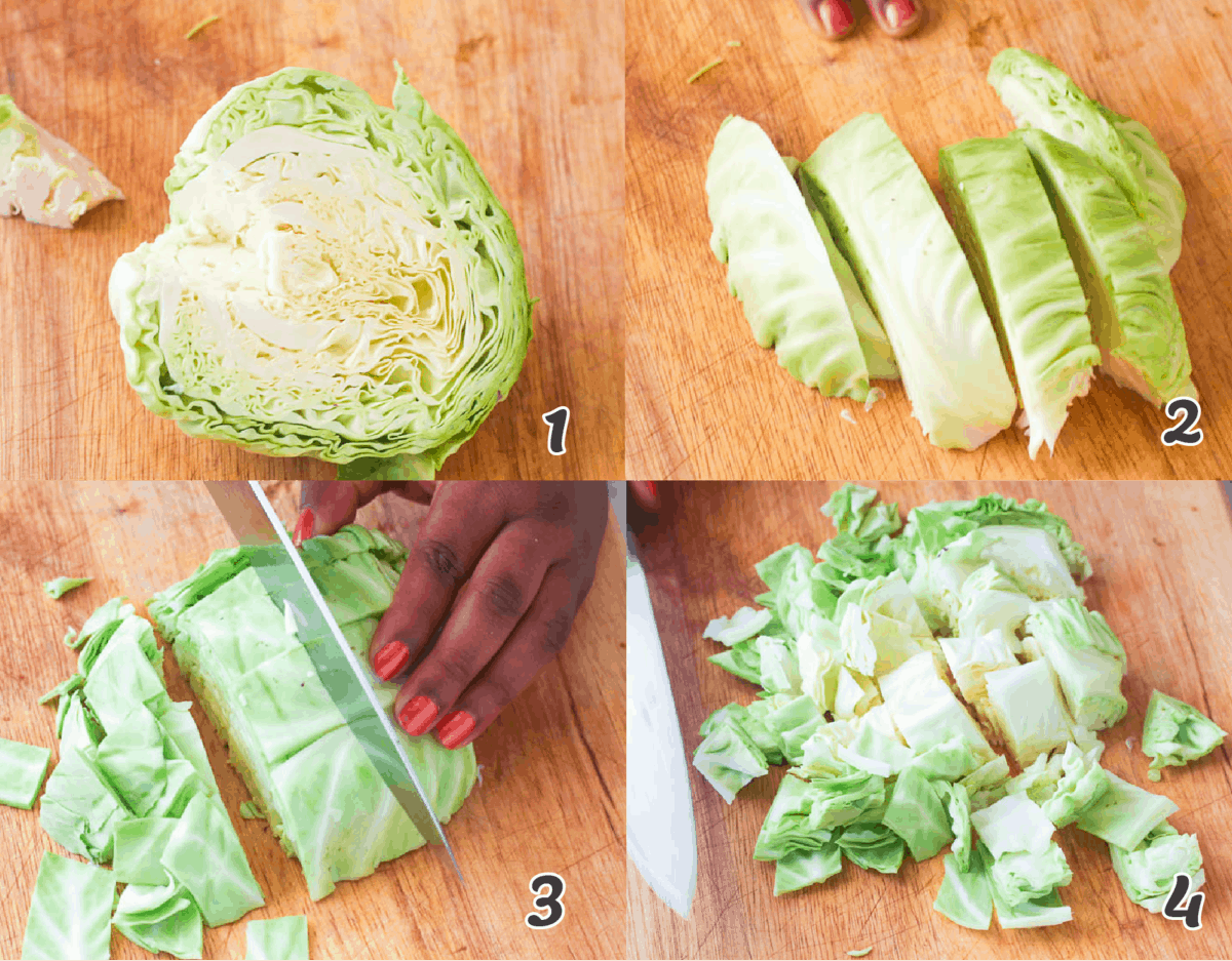 Cabbage cuts