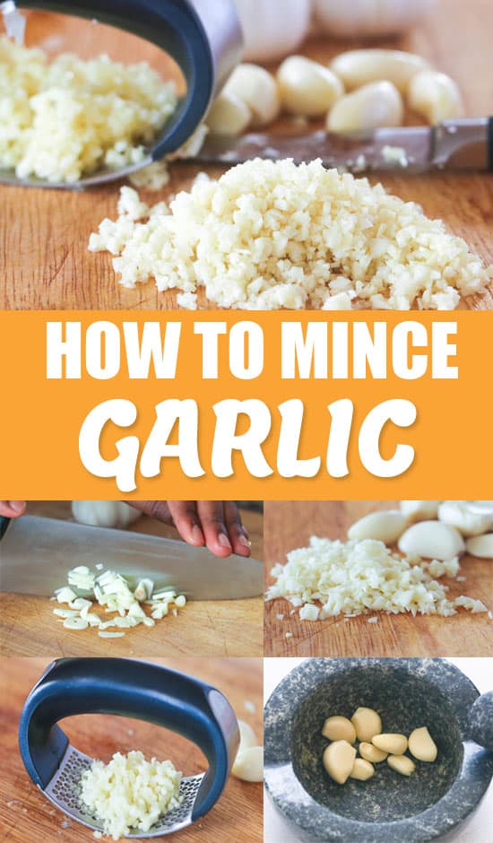 How To Mince Garlic Immaculate Bites