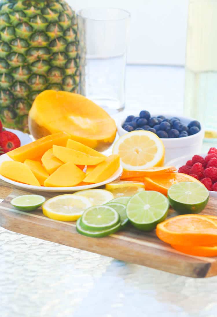 White Sangria Ingredients