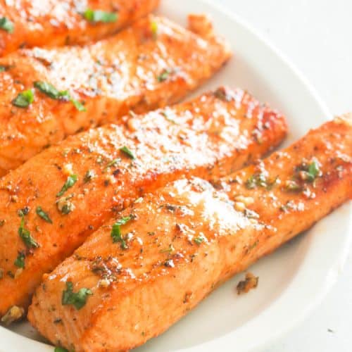 Broiled Salmon - Immaculate Bites