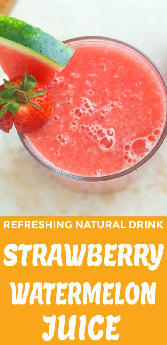 Strawberry Watermelon Juice