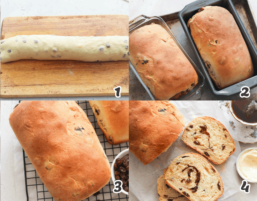 Cinnamon Raisin Bread