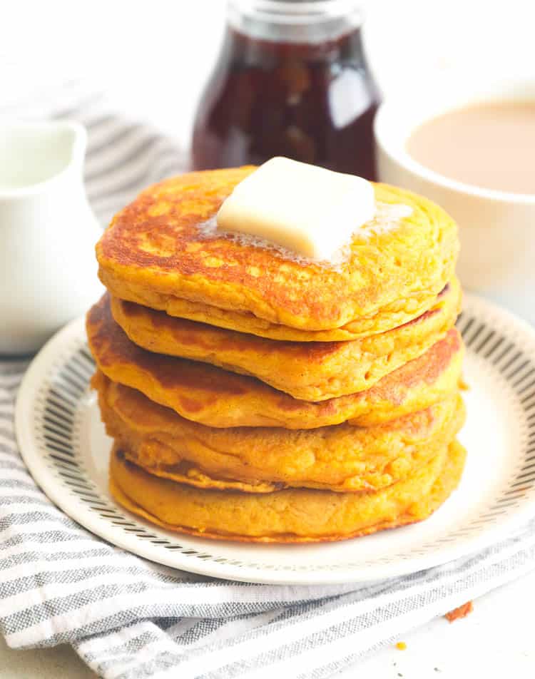 Fluffy Pumpkin Pancakes