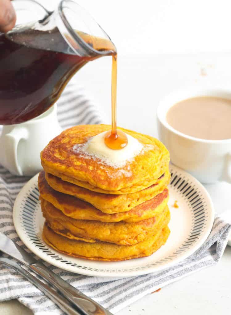 Fluffy Pumpkin Pancakes