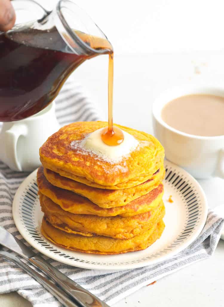 Fluffy Pumpkin Pancakes