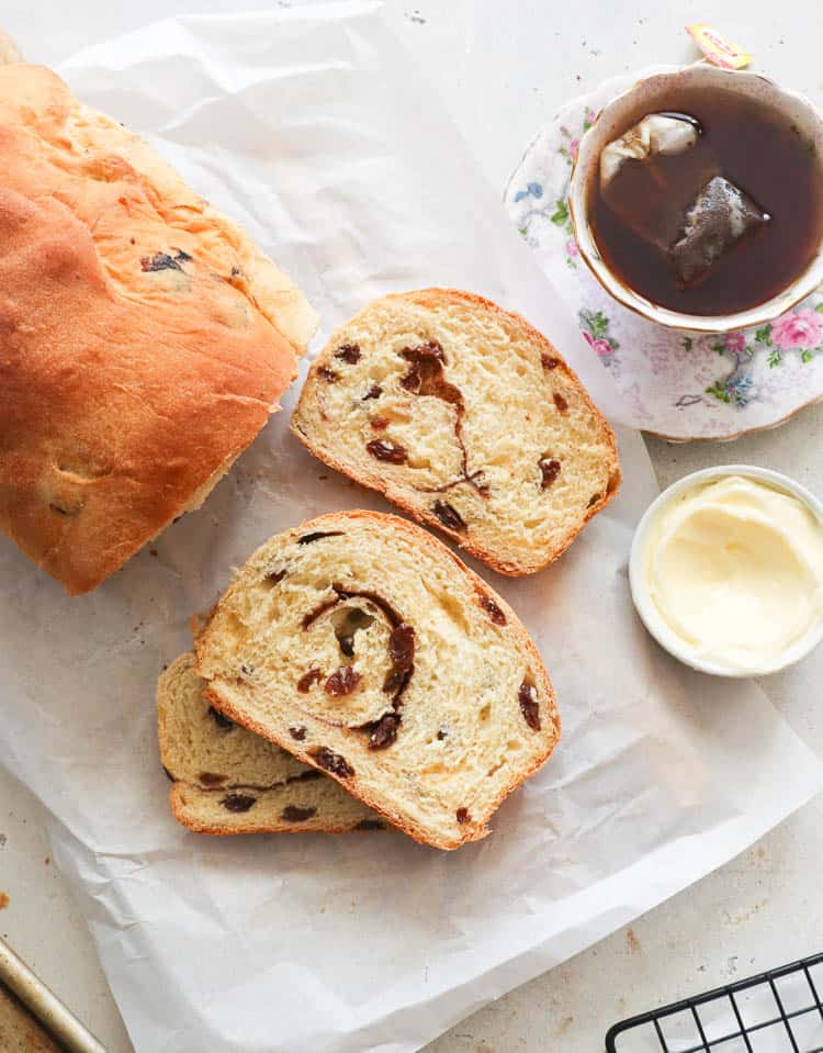 Cinnamon Raisin Bread