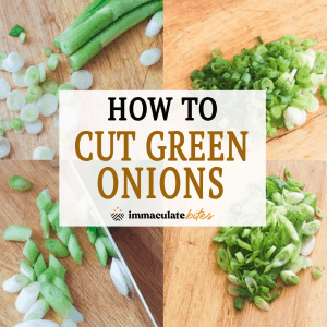 How to Cut Green Onions